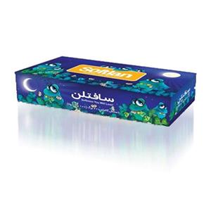 دستمال جعبه ای 200 برگ سافتلن